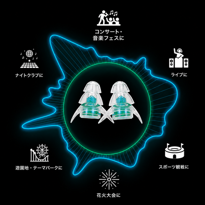 Hush Clear  ライブ用イヤープラグ