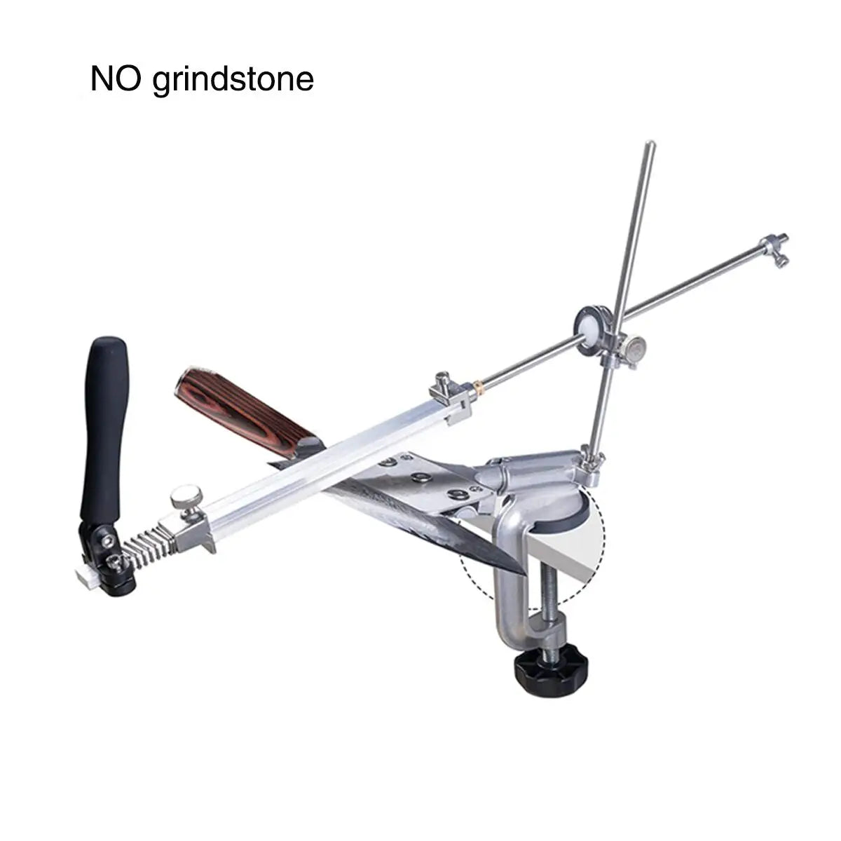 Ruixin Pro-Aluminum Alloy Knife Sharpener System, Fixed Angle Sharpener, Sharpening Stones, Kitchen Tools, Grinding, RX008,