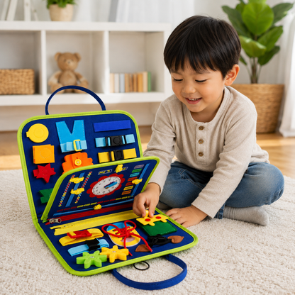 Montessori  ビジーボード（Busy Bord）